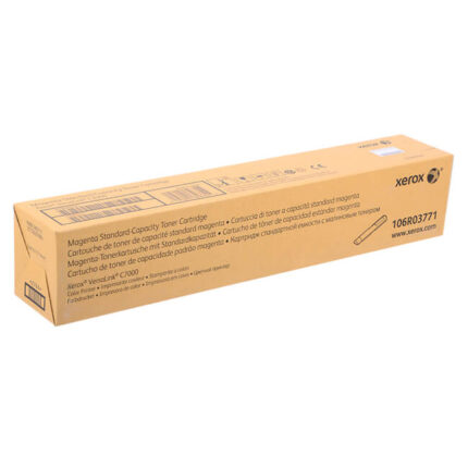 Toner Xerox 106R03771 Magenta C7000 3.3k está especialmente formulado y probado para proporcionar la mejor calidad de imagen y la impresión