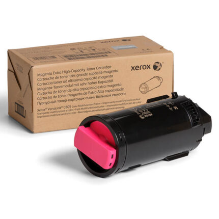 Toner Xerox 106R03937 Magenta C605 16.8k  te ofrece calidad de impresión en color Magenta nítido y radiante, te brinda garantía de fábrica
