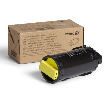 Toner Xerox 106R03938 Amarillo C605 16.8k  te ofrece calidad de impresión en color Amarillo nítido y radiante, te brinda garantía de fábrica