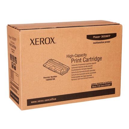 Toner Xerox 108R00796 Phaser 3635 10K Pag.  te ofrece calidad de impresión en color Black nítido y radiante, te brinda garantía de fábrica