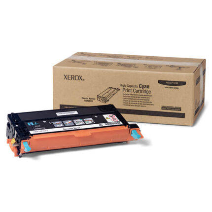 Toner Xerox 113R00723 Cyan Phaser 6180 Capacidad Alta Para Impresora  Xerox Phaser 6180/6180Mfp Rendimiento 6,000 Paginas 