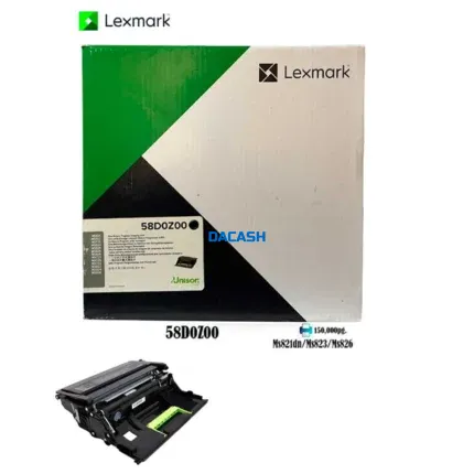 Unidad De Imagen Lexmark 58D0Z00 MS821dn / MS822de / MS823dn / MS823n / MX722adhe / MX822ade / MX826ade Drum Unit 150,000 Págs