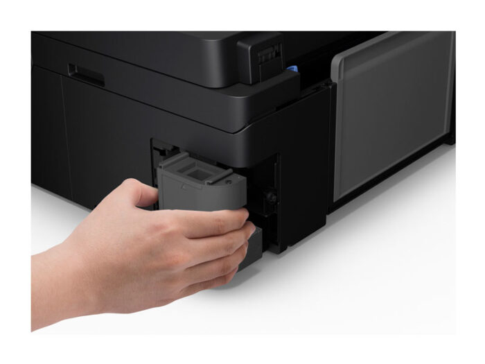 Impresora Multifuncional Epson EcoTank L14150 A3 + Wifi te permite imprimir hasta 7.500 paginas en negro o 6.000 paginas a color.