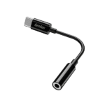 Z Adaptador Genius Acc-C100 Usb-C A 3.5mm Black sirve para conectar tu teléfono, tableta o computadora portátil a tus auriculares