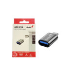 Z Adaptador Genius Acc-C2a Usb-C A Usb-A Dark Grey Adaptador USB Tipo C a Tipo A. Dimensiones:16.3 x 31.15 x 8.1 mm. Peso Aprox. 5 g.